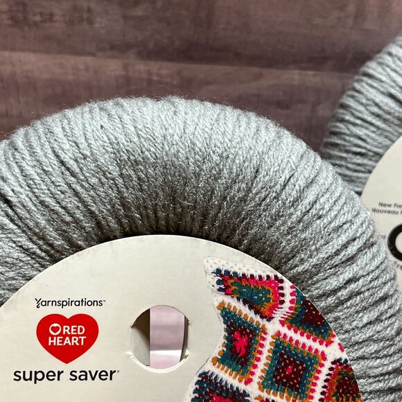 Red Heart OGo Super Saver Yarn Tangle-Free Quick-Start Format 2-Pack - Picture 10 of 10